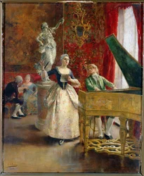 Das Konzert, vor 1908